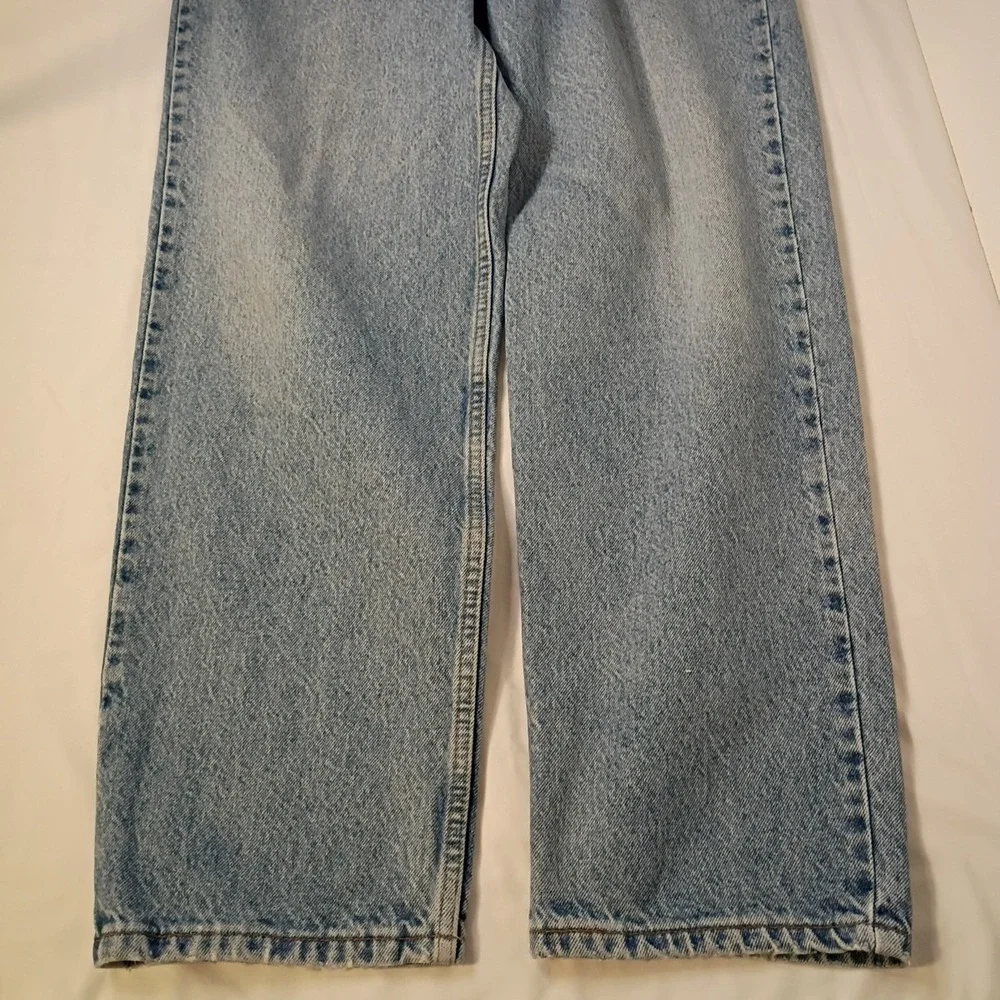 Vtg Levi's 550 Jeans Mens 36x30 Blue Relaxed Faded Orange Tab‎ Cotton Denim 90s